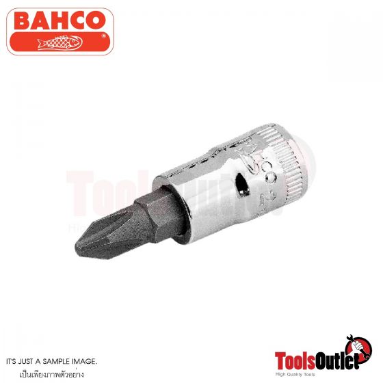 1/4" Square Drive Socket Drivers for Philips Head Screw ลูกบ๊อกรู 1/4" ปลายไขควงแฉก BAHCO รุ่น 6709PH