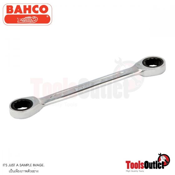 Metric Ratcheting Ring Wrenches with Chrome Finish ประแจแหวนหัวฟรี BAHCO รุ่น 1320RM