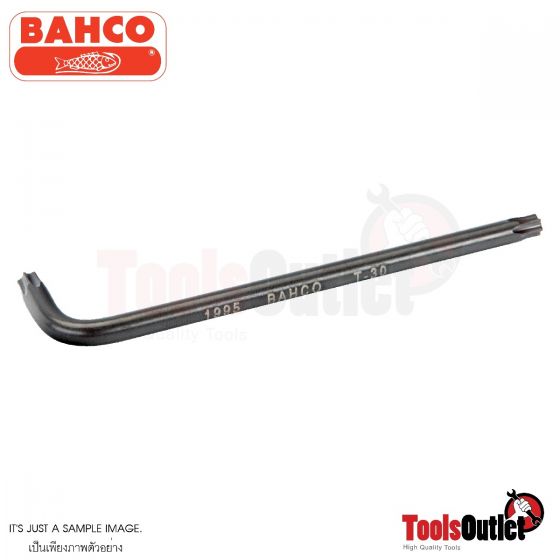 Long TORX® L-Keys with Black Oxide Finish ประแจแอล6แฉก ขนาด T-8 BAHCO รุ่น 1995TORX-T8