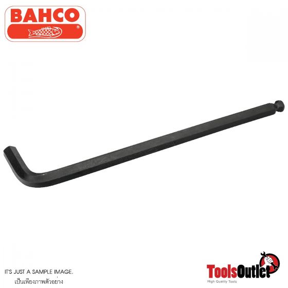 Metric Long Ball End Hex L-Keys with Phosphate Finish หกเหลี่ยมหัวบอลสีดำยาว BAHCO รุ่น 1996M