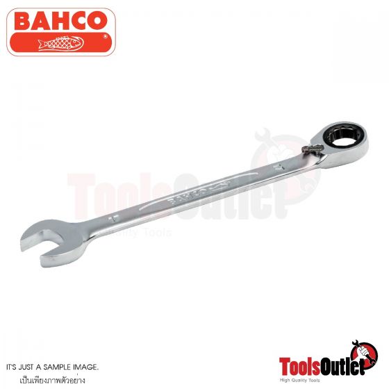 Metric Combination Ratcheting Wrenches with Chrome Finish ประแจปากตายข้างแหวนฟรี BAHCO รุ่น 1RM