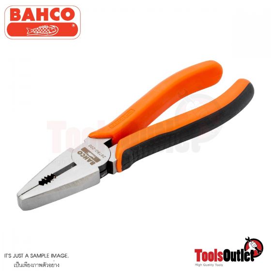 Combination Pliers with Dual-Component Handles คีมปากจิ้งจก ยาว 180 มิล BAHCO รุ่น 2678G-180