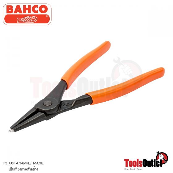External Circlip Pliers with Straight Jaws and Phosphate Finish คีมถ่างแหวนปากตรง ขนาด 10-25 มิล BAHCO รุ่น 2900-150