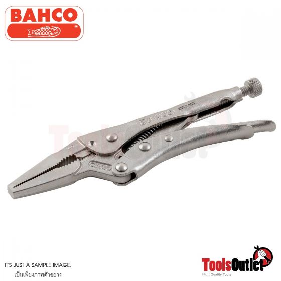 Grip Locking Pliers with Long and Slim Jaws คีมล๊อคปากแหลม ยาว 235 มิล (479.250) BAHCO รุ่น 2952-235