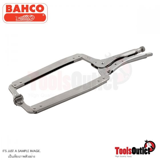 Self Adjusting Grip Locking Clamps with Parallel C-Clamp  คีมล๊อคปากตัวซีปากปรับเอียงได้ ยาว 160 มิล BAHCO รุ่น 2964-160