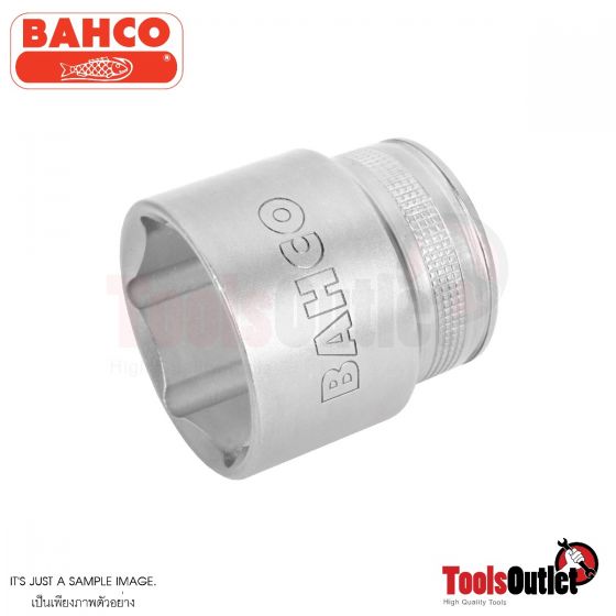 1/2" Square Drive Sockets with Metric Hex Profile and High Polished Finish ลูกบ๊อกรู 1/2"-6 เหลี่ยม BAHCO รุ่น 7800SM