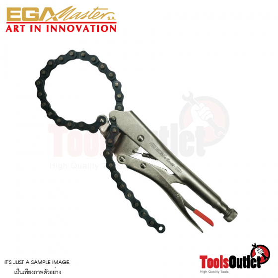 GRIP PLIER WITH CHAIN (20”) คีมล็อคโซ่ EGAMASTER 9" #62174