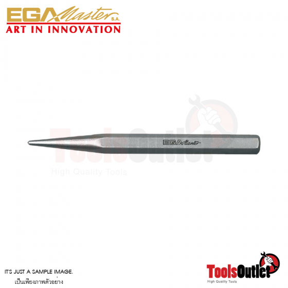 CENTER PUNCH HEXAGONAL เหล็กมาร์ค 4 มม. EGAMASTER #63437