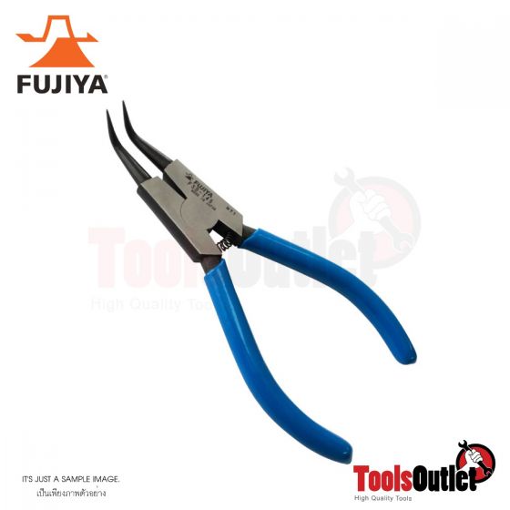 Snap Ring Pliers External Open (bent) คีมถ่างแหวนปากงอ Fujiya รุ่น FSB-145