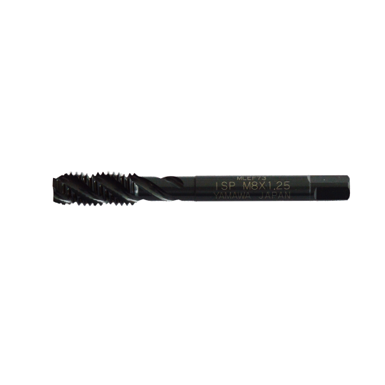 Spiral Fluted Taps for General Purpose ต๊าปเครื่องร่องเลื้อยสีดำ YAMAWA รุ่น ISP-M6X1.0 มม.