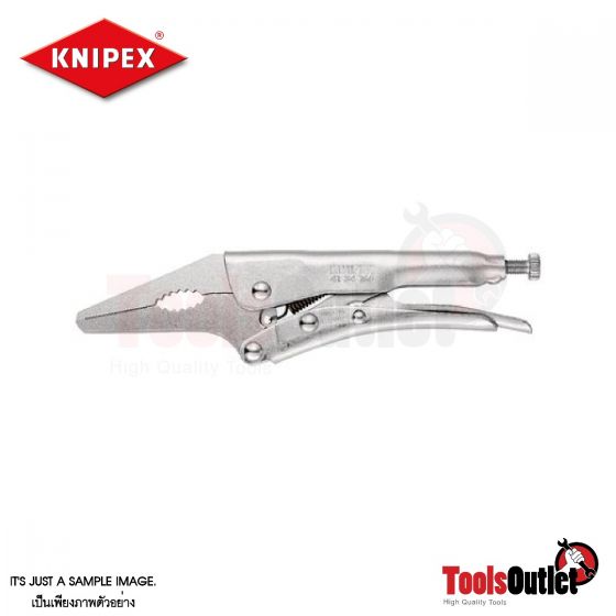 Grip Pliers คีมล็อคปากยาว 165 มม KNIPEX รุ่น 41 34 165