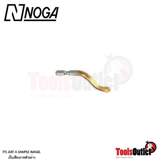 Tin Blade ใบมีดขูดลบคมแบบ N2 TiN (10pcs/pack) NOGA รุ่น BN2012