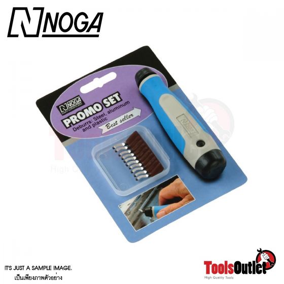PROMO SET ชุดใบมีด 10 ใบพร้อมด้าม NOGA รุ่น NG8000