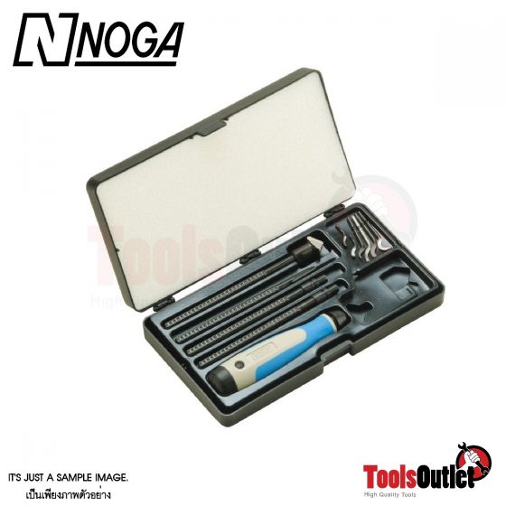 BRONZE UNIKIT ชุดเครื่องมือขูดลบคม NOGA รุ่น NG9200