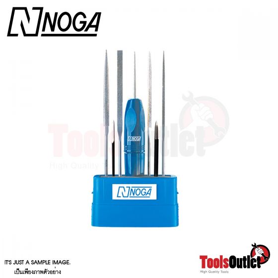 DIAMOND NEEDLE FILES SET ชุดตะไบเพชร NOGA รุ่น YT3000