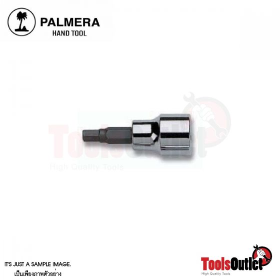Vasos con Puntas Hexagonales Cortos ลูกบ๊อกรู3/8" ปลายหกเหลี่ยม PALMERA รุ่น 258.200