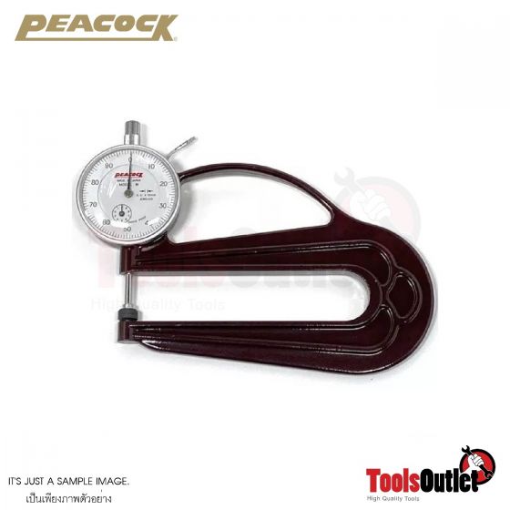 Dial Thickness Gauges ไดอัลวัดความหนา PEACOCK รุ่น H 