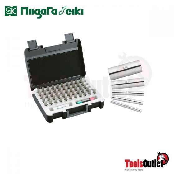 Pin Gauge พินเกจชุด 51 อัน (2.00-2.50 mm) SK Niigata Seiki รุ่น AA-2A