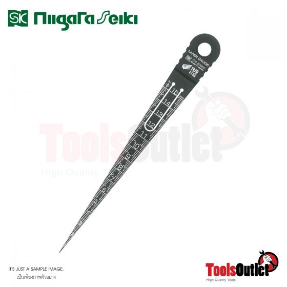 Plastic Taper Gauge (007212)เตเปอร์เกจ พลาสติก SK Niigata Seiki รุ่น TPG-800KD
