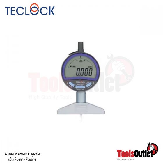 Standard Digital Depth Gauge ไดอัลเกจวัดความลึก (0.001X0-12มิล) TECLOCK รุ่น DMD-2100A