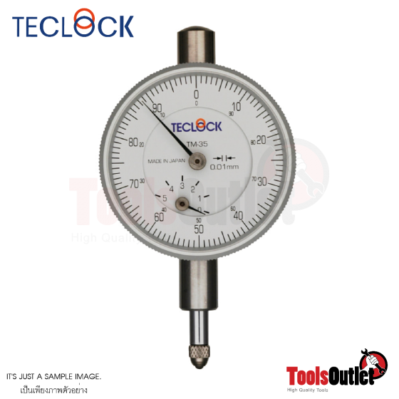 Dial Gauge ไดอัลเกจ ขนาด 0.01X5 มิล TECLOCK รุ่น TM-35