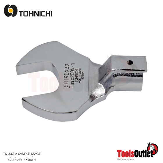OPEN HEAD หัวประแจปากตาย 32 มม. Tohnichi รุ่น SH19DX32