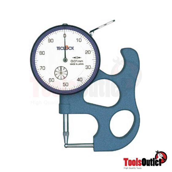 Dial Pipe Gauge ไดอัลเกจวัดความหนาท่อ TECLOCK รุ่นTPM-116