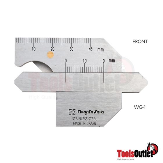 Welding Gauge (007502)เกจวัดแนวเชื่อม SK Niigata Seiki รุ่น WG-1M