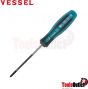 MEGADORA Thin Shank Screwdriver ไขควง แฉก,แบน ยาว Vessel รุ่น 910