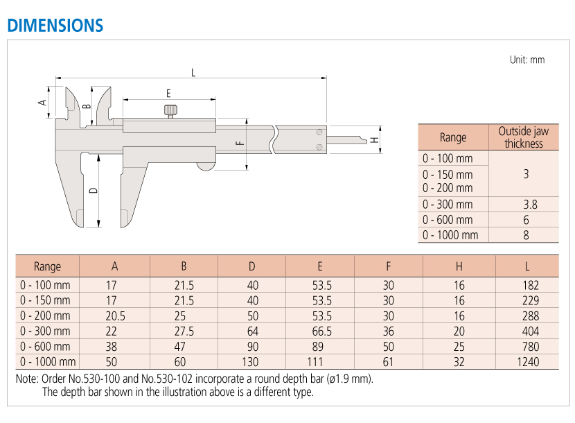 Vernier-Caliper-530-Series-MITUTOYO